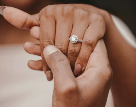 钻石定制定金璟秀订婚钻戒婚礼对戒钻石首饰裸...