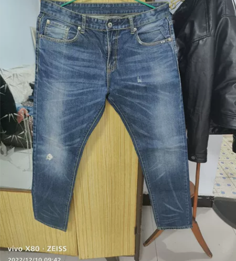 男士牛仔裤,英国品牌卡玛,实体店购入,经典...