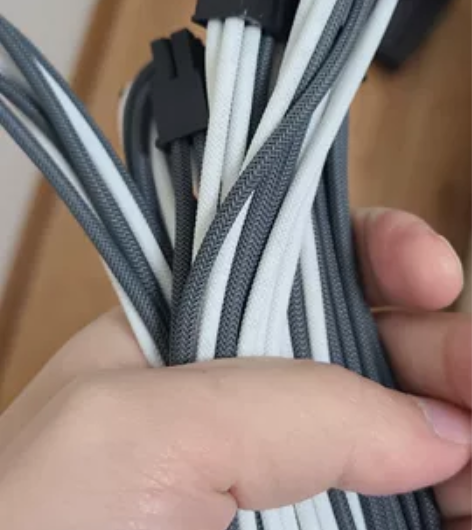 安钛克hcg定制电源线 硅胶包网线主板x1...