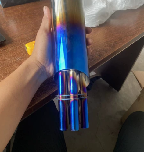 摩托车改装排气管加特林机枪鬼火福喜格林神鹰...