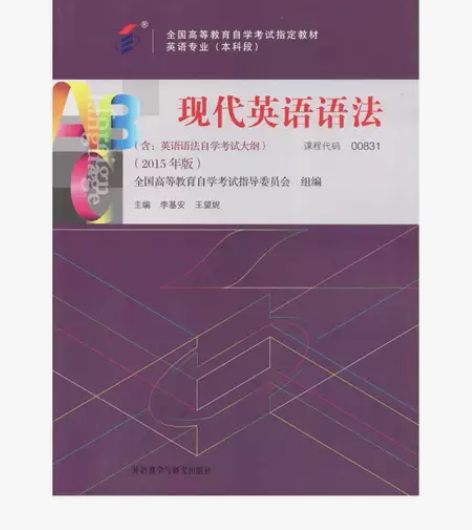 现代英语语法 李基安 王望妮 外语教学与研...