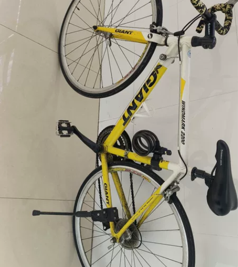 捷安特铝合金公路自行车,上下班通勤,耐骑耐...