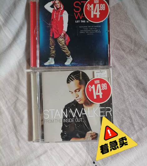 两张Stan Walker的唱片,嘻哈说唱...