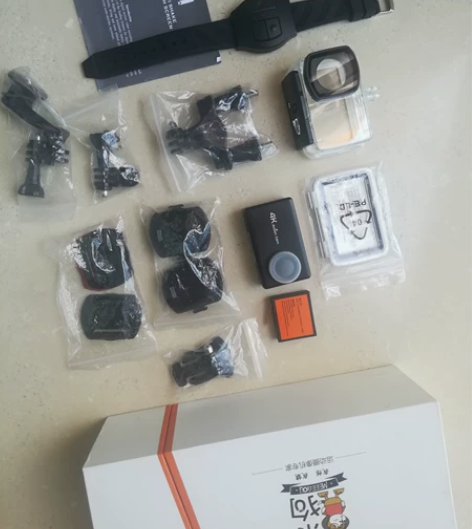 米狗m10运动相机,触摸屏,支持4k,带手...