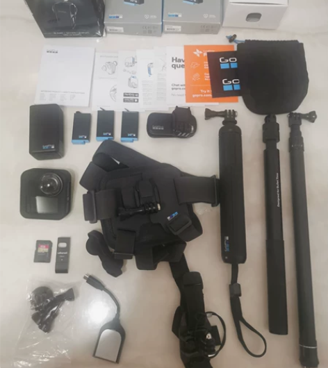Gopro Max360度全景相机全套自用...