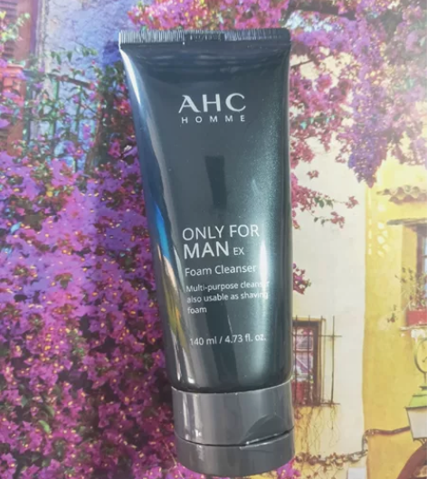ahc男士洗面奶氨基酸控油黑头螨虫保湿洁面...