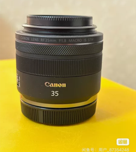 佳能自用Rf35 1.8镜头，长期闲置，基...