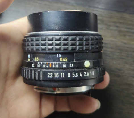 宾得 手动镜头 55 1.8 pk口 成色...