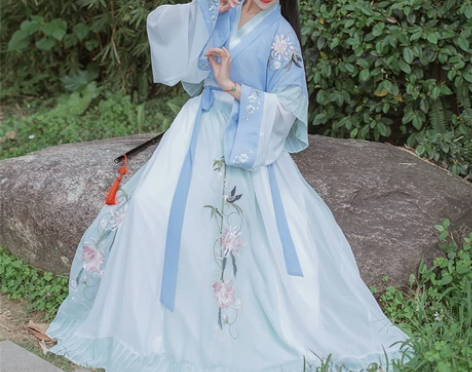 【子风】汉衣晟道汉服 女春夏中国风晋制交领...