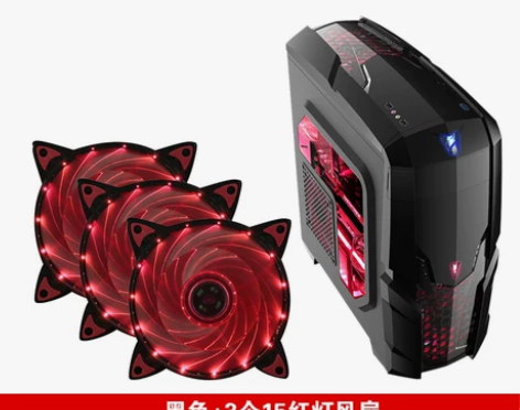 航嘉 暗夜猎手2 ATX电脑机箱 台式机主...
