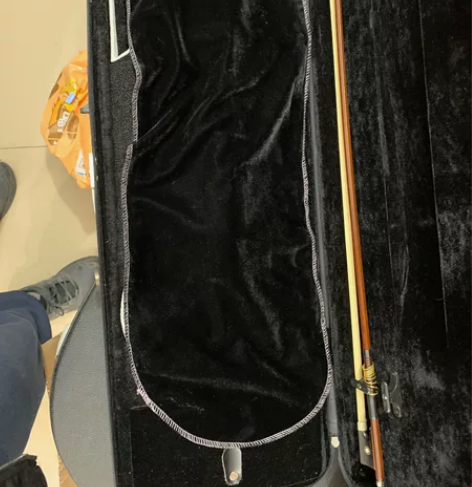 纯手工四分之一尺寸的单板小提琴，纹路漂亮，...