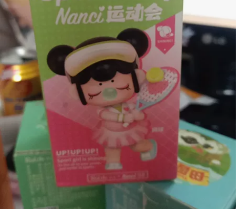 若来盲盒 运动会系列网球 拆盒未拆袋...