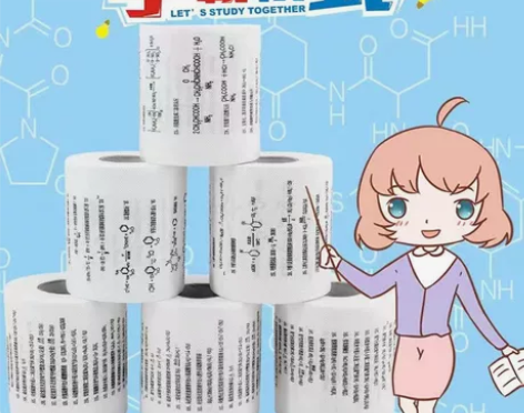 学霸厕纸 英语效果最好纸趣生活学霸古诗词英...