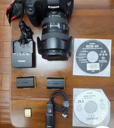 佳能（Canon)套机：EOS 6D 24...