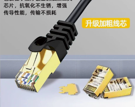 包邮六类千兆网线家用高速超六类网线电脑连接...