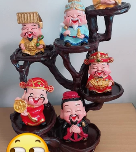 清仓甩卖，一件不留！六方神仙财神爷摆件 玄...