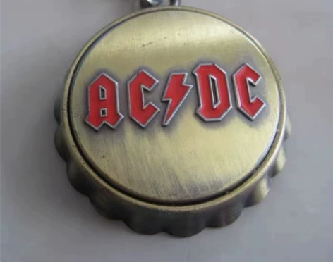 Vintage 摇滚乐队项链 AC DC ...