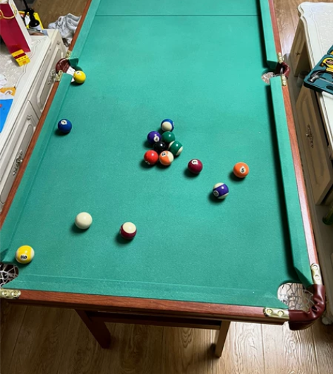 台球桌，木质的，全新的成人桌乒乓球桌，二合...