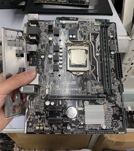 华硕b250m k主板 主板 测试无问题 ...
