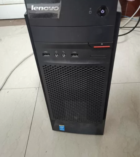 联想台式机,原装品牌机,型号是启天M450...