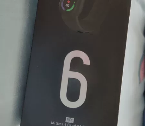 小米手环6NFC版,小米商城购买,配件齐全...