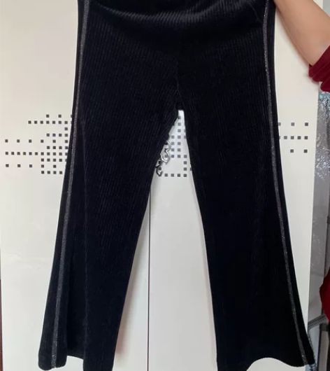 帮妈妈清衣服，冬款带钻阔腿裤，厚实，m码，...