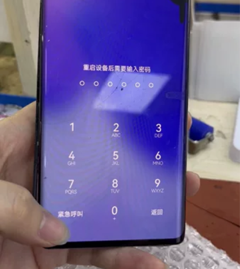 华为nova9pro纯原装拆机漏夜屏,触摸...