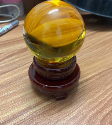 全新包邮！便宜处理几个黄色水晶球旺客厅进门...