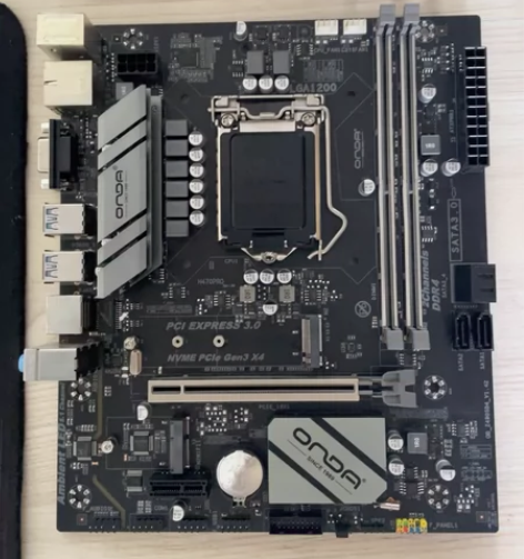 昂达H470pro主板，999新，原装挡板...