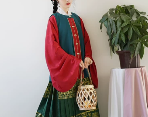 兰若庭 汉服 明制 比甲 s图片色全色系都...