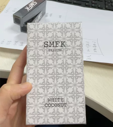 全新未拆封SMFK香水黑色乌木无性别持久淡...
