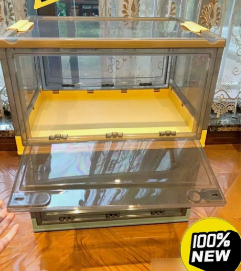 【厂家直销】白菜价清出口品质折叠收纳箱带轮...