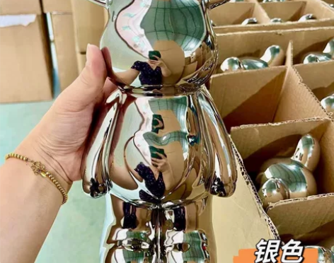 实体不做了，25.9暴力熊清轻奢摆件家居客...