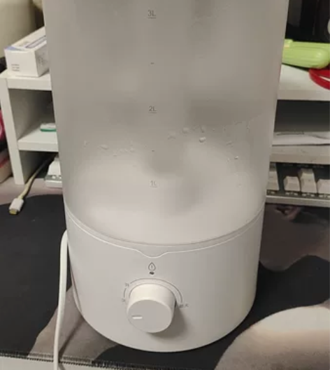 美的加湿器自定义八成新,3L大容量,出雾可...