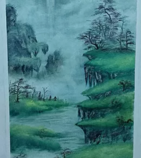 刀笔油画，条幅系列，类型多样，欢迎私聊 适...