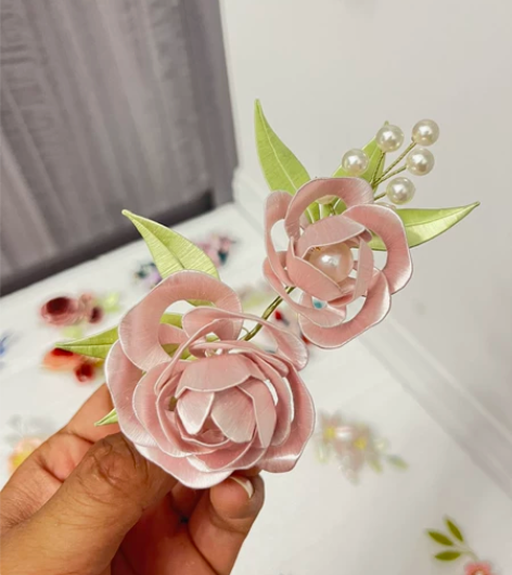 缠花，标价即卖价，特价清仓 蚕丝白菜缠花头...