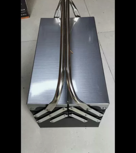 绿林工具箱不锈钢折叠翻斗箱家用多功能五金车...