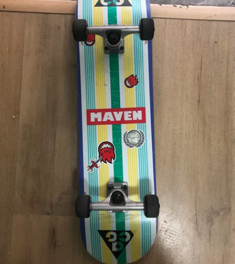 闲置滑板,没玩几次,maven板面,dbh...