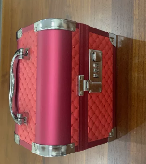 陪嫁箱 结婚用的箱子陪嫁箱红皮箱订婚新娘嫁...