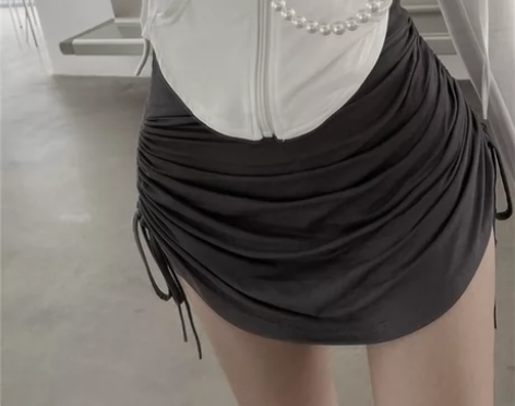 大码胖妹妹mm显瘦包臀裙女夏季半身辣妹超短...