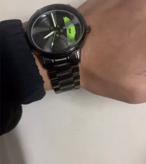 奥迪rs7刀锋轮毂手表轮毂腕表镂空立体改装...