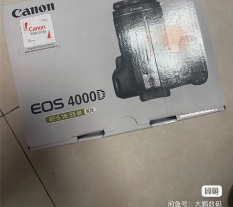 佳能EOS4000D18-55III单反相...