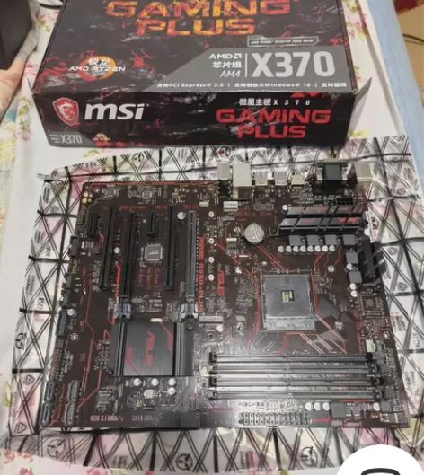 微星x370 gamming plus主板...