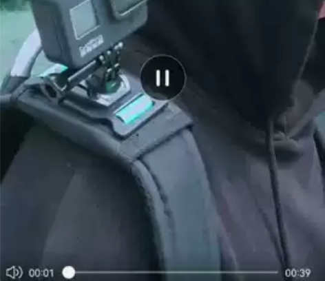 运动相机肩带夹GoPro配件GoPro背包...