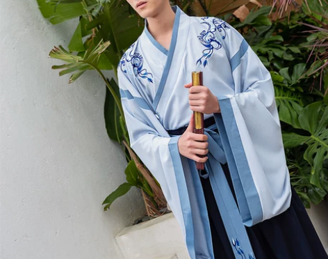 汉唐有梦原创魏晋风汉服男古装侠客书生男士仙...