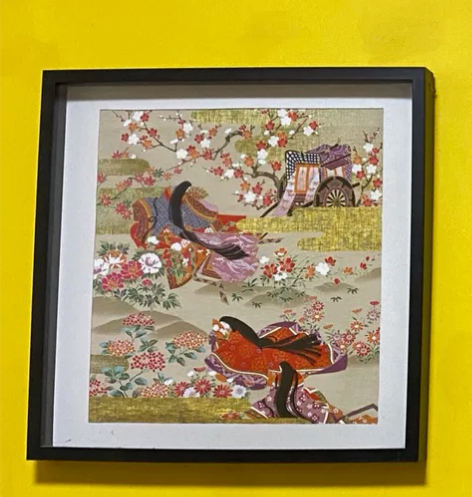 日本旅行购入《浮世绘》工艺画 感兴趣的话点...