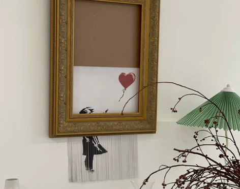 墙画壁画班克斯的行为艺术现代潮玩banksy