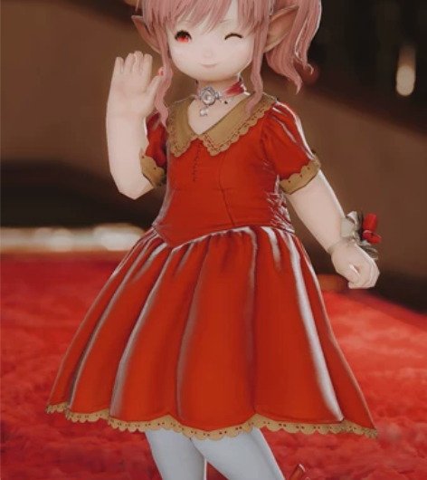 时装！最终幻想14   FF14莫古力 猫...