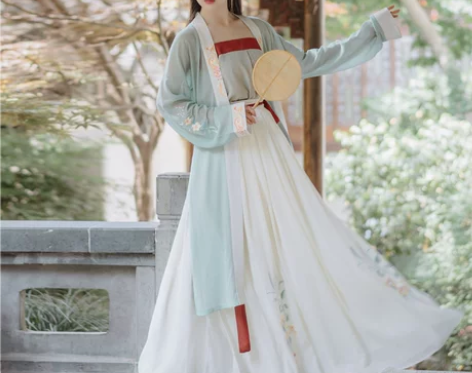 【芙蓉】茗月萱原创汉服女宋裤裙褙子三件套日...