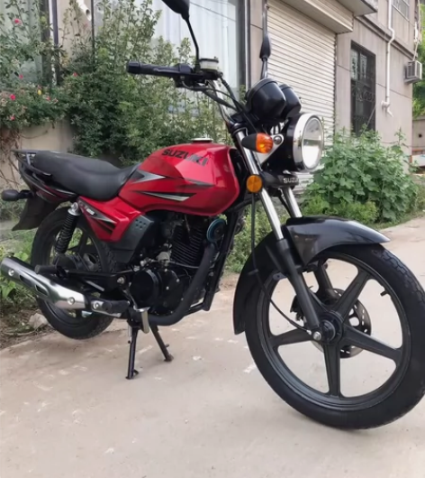 运动款铃木Gt125,二手摩托车全车原版细...